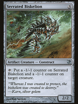 Serrated Biskelion (Duel Decks: Elspeth vs. Tezzeret)