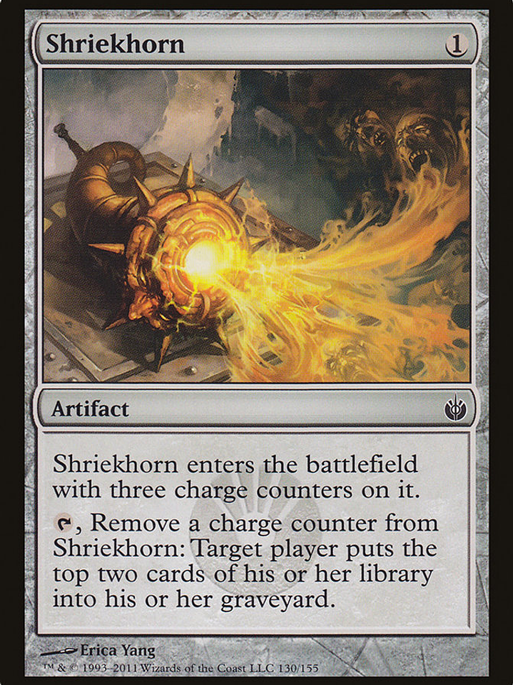 Shriekhorn (Mirrodin Besieged) 1