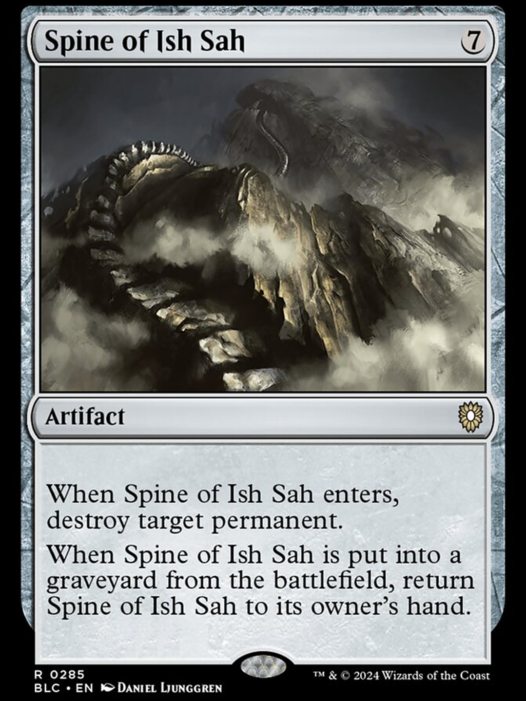 Spine of Ish Sah (Bloomburrow Commander) 1