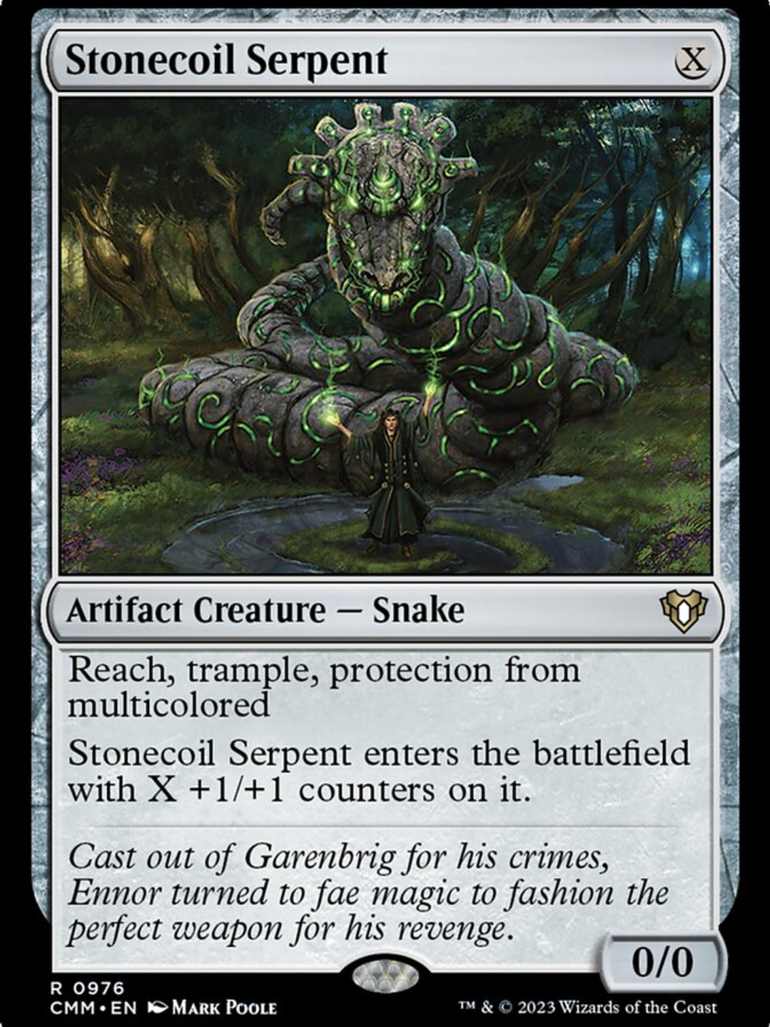 Stonecoil Serpent (Commander Masters) 1