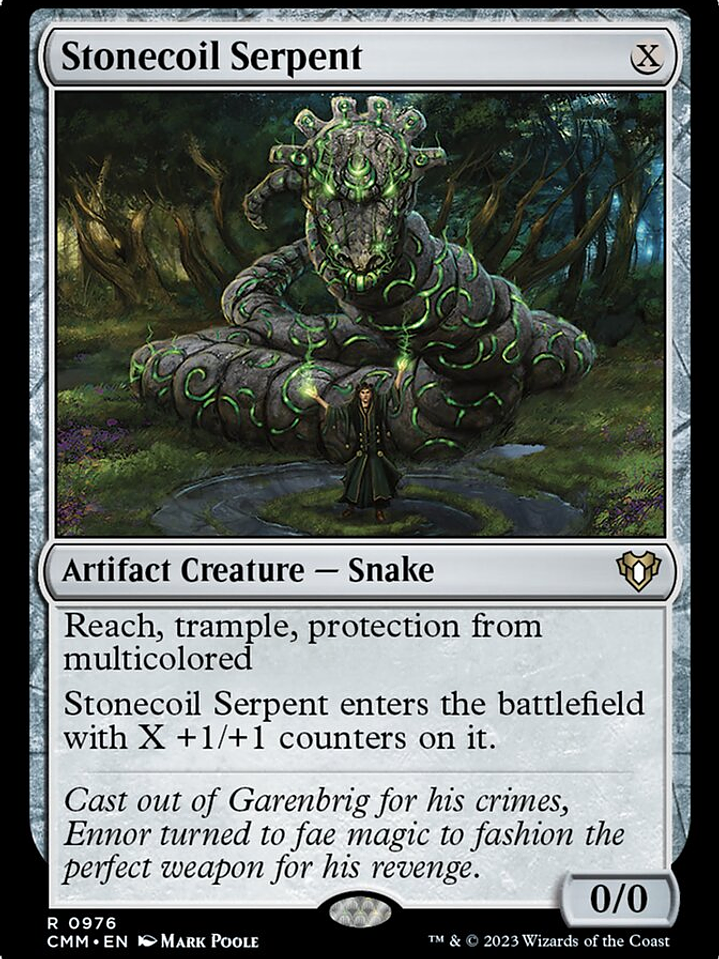 Stonecoil Serpent (Commander Masters) 1
