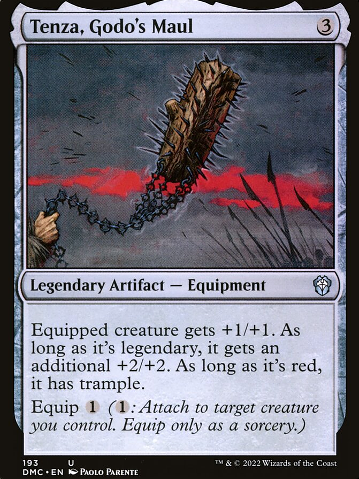 Tenza, Godo's Maul (Dominaria United Commander) 1