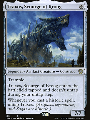 Traxos, Scourge of Kroog (Dominaria United Commander)