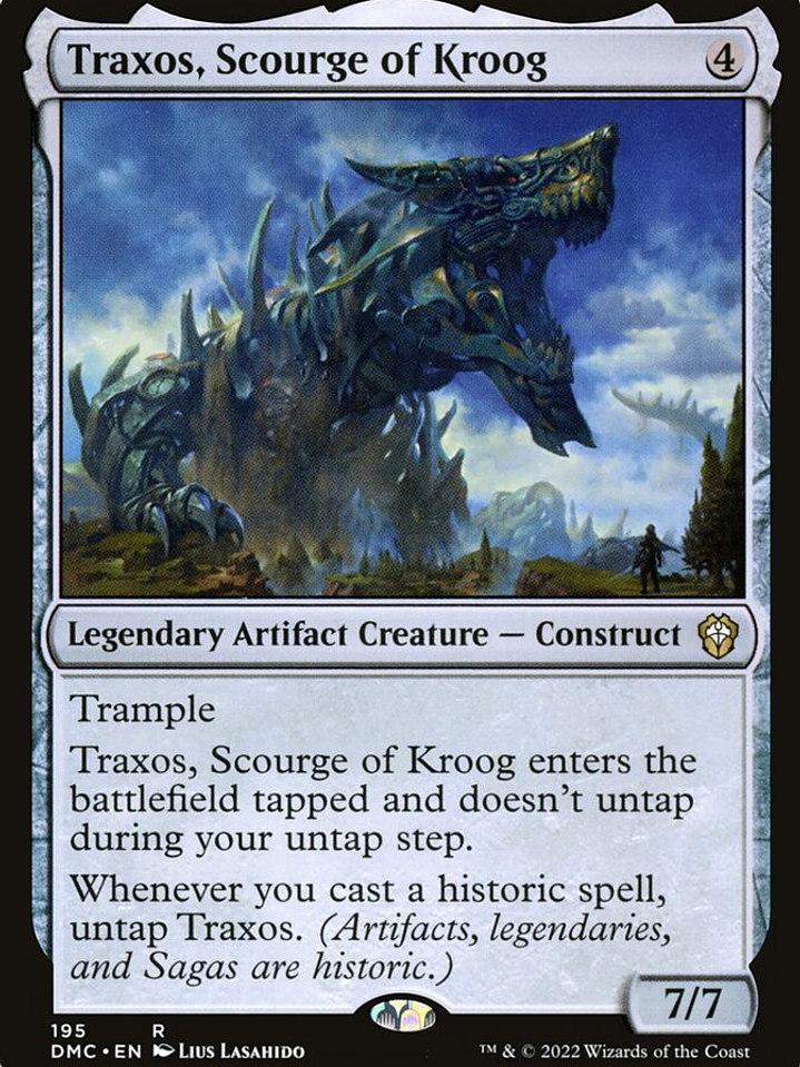 Traxos, Scourge of Kroog (Dominaria United Commander) 1