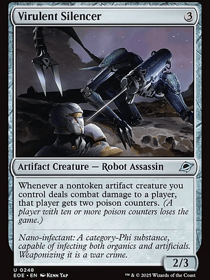 Virulent Silencer (Edge of Eternities)