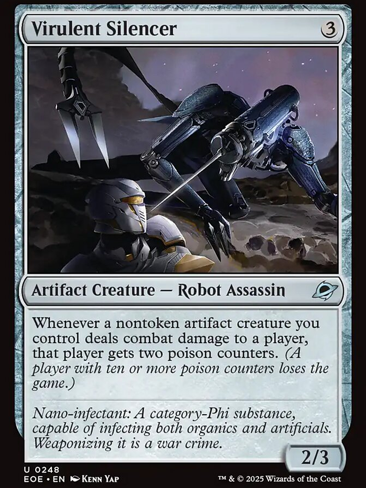 Virulent Silencer (Edge of Eternities) 1