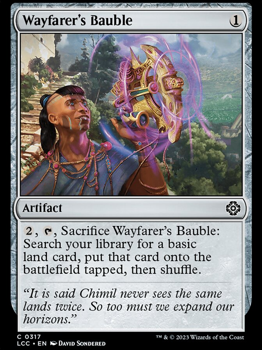 Wayfarer's Bauble (The Lost Caverns of Ixalan Commander) 1