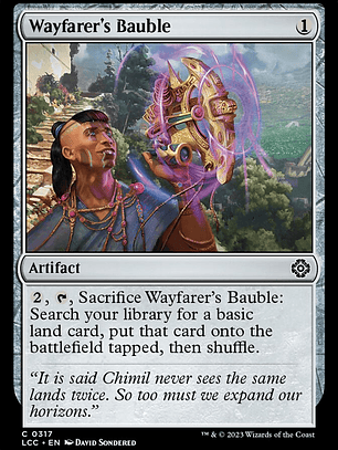 Wayfarer's Bauble (The Lost Caverns of Ixalan Commander)