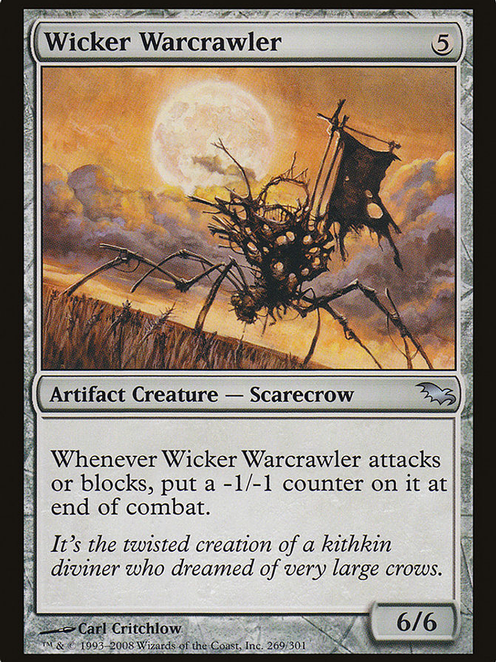 Wicker Warcrawler (Shadowmoor) 1