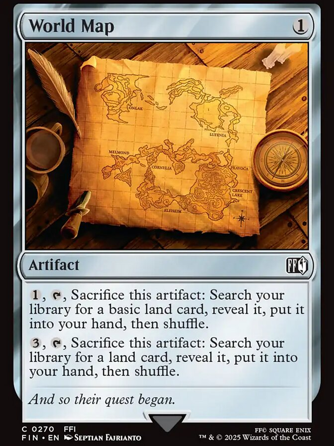 World Map (Final Fantasy) 1