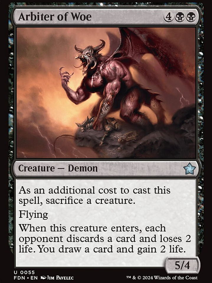 Arbiter of Woe (Foundations) 1