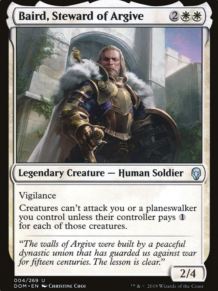 Baird, Steward of Argive (Dominaria) 1