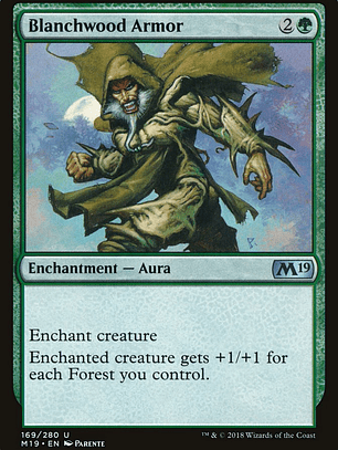 Blanchwood Armor (Core Set 2019)