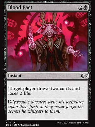 Blood Pact (Duskmourn: House of Horror Commander)