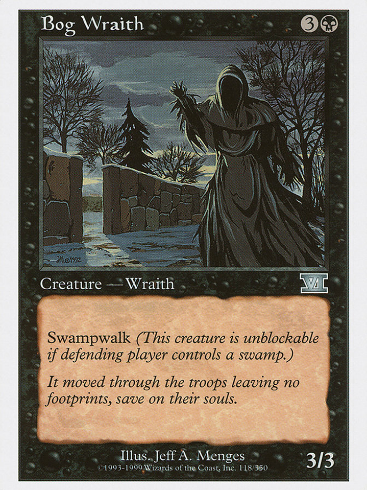 Bog Wraith (Classic Sixth Edition) 1