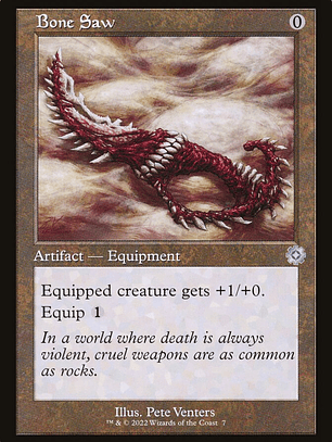 Bone Saw (The Brothers' War Retro Artifacts)