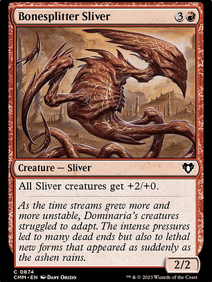 Bonesplitter Sliver (Commander Masters)