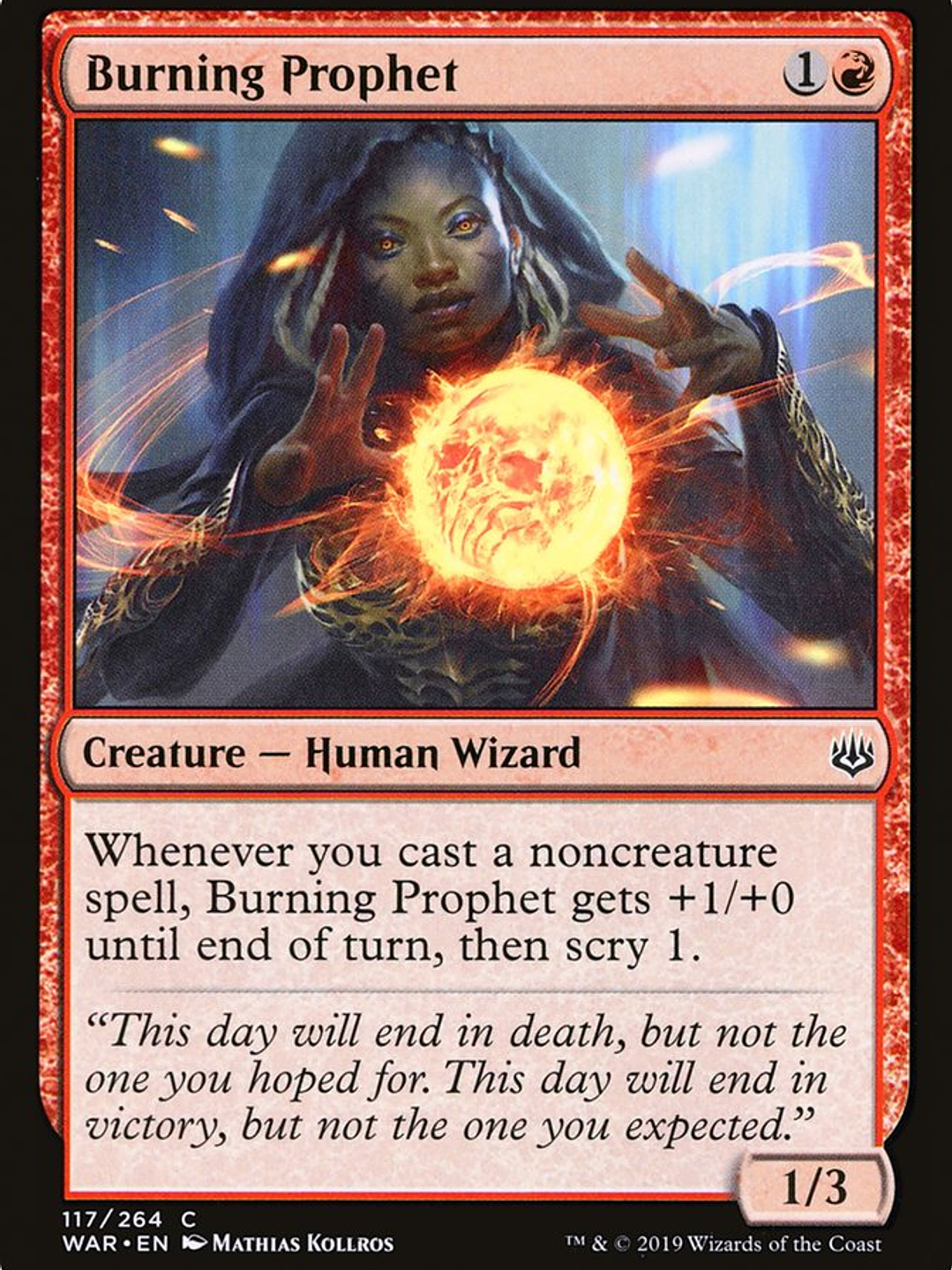 Burning Prophet (War of the Spark) 1