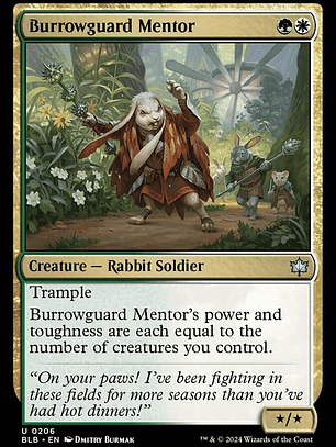 Burrowguard Mentor (Bloomburrow)