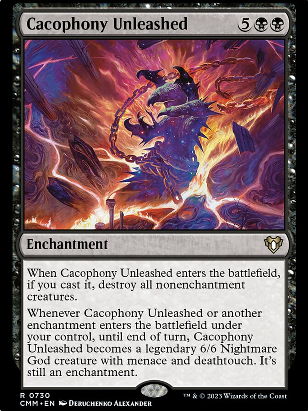 Cacophony Unleashed (Commander Masters) 1