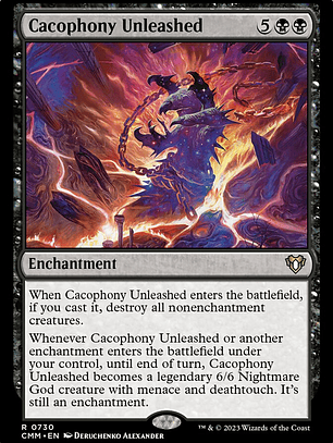 Cacophony Unleashed (Commander Masters)