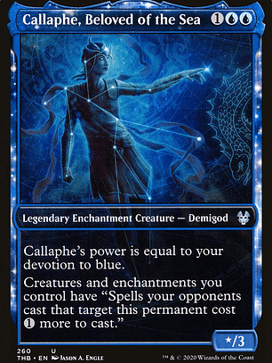 Callaphe, Beloved of the Sea (Theros Beyond Death)