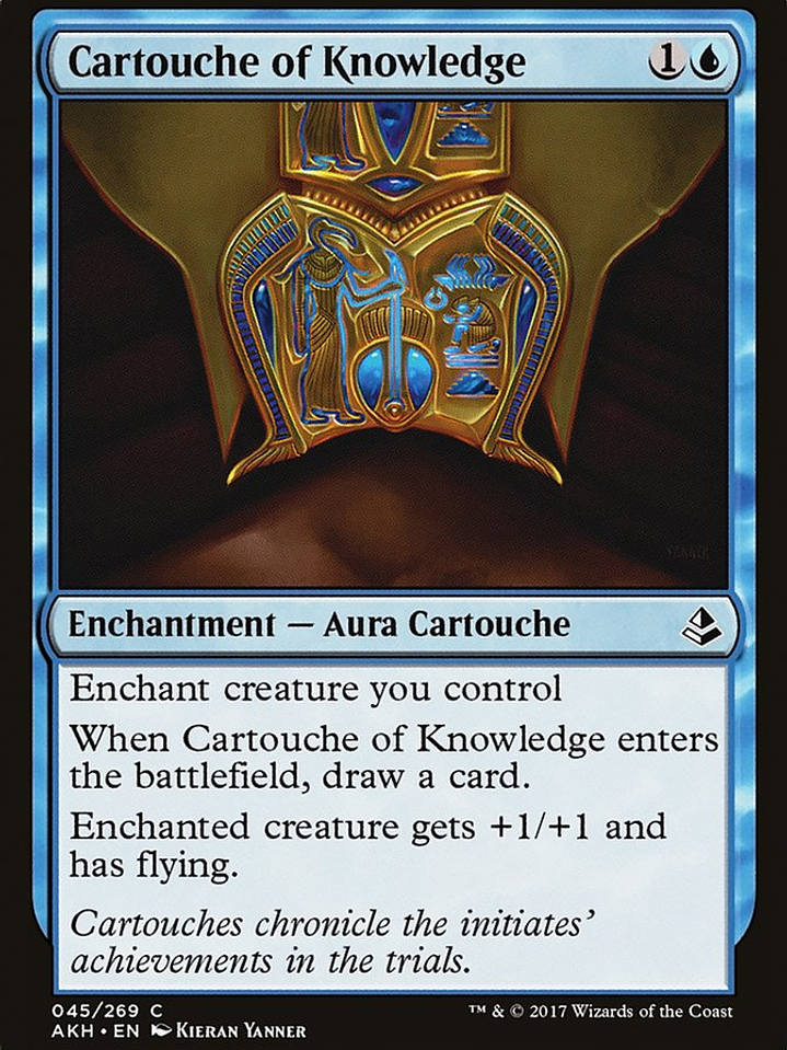 Cartouche of Knowledge (Amonkhet) 1