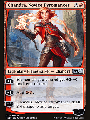 Chandra, Novice Pyromancer (Core Set 2020)