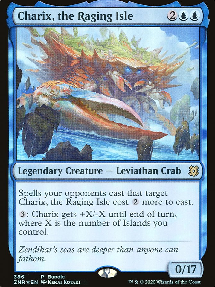 Charix, the Raging Isle (Zendikar Rising) 1