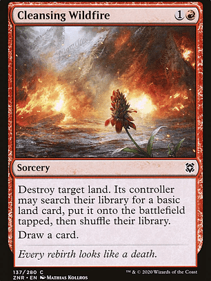 Cleansing Wildfire (Zendikar Rising)
