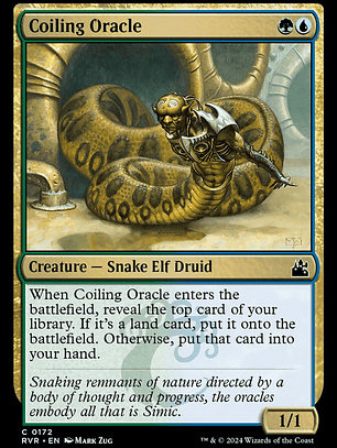 Coiling Oracle (Ravnica Remastered)