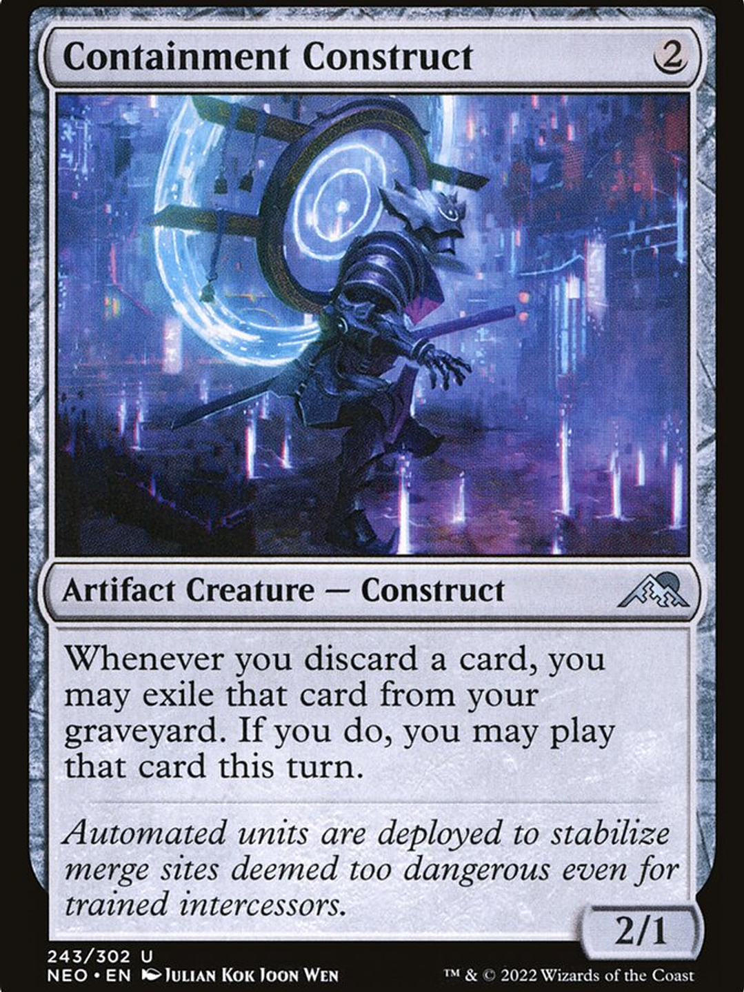 Containment Construct (Kamigawa: Neon Dynasty) 1