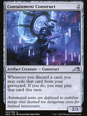 Containment Construct (Kamigawa: Neon Dynasty)