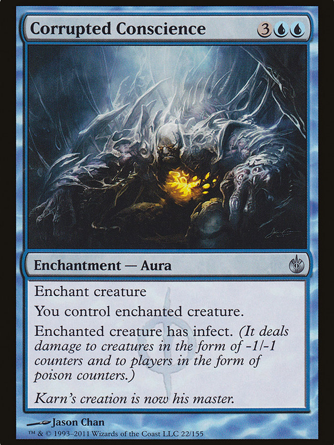 Corrupted Conscience (Mirrodin Besieged) 1