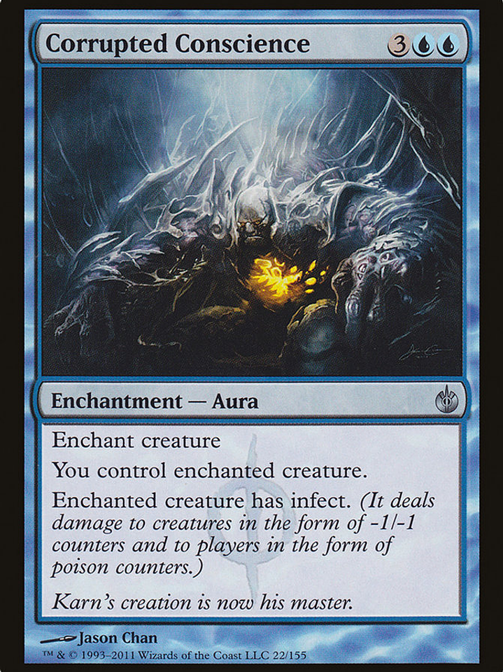 Corrupted Conscience (Mirrodin Besieged) 1