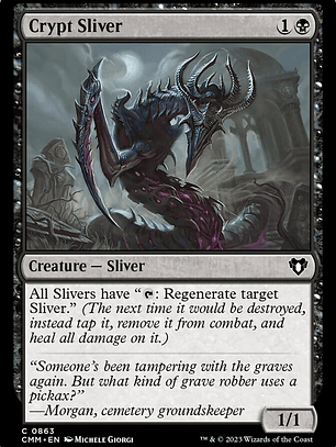 Crypt Sliver (Commander Masters)