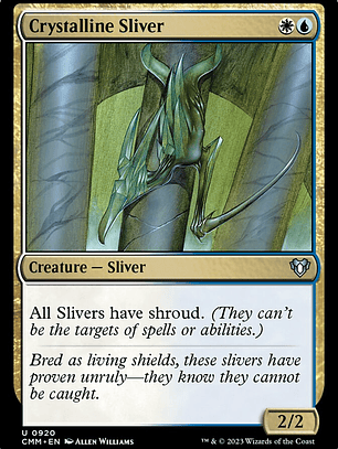 Crystalline Sliver (Commander Masters)