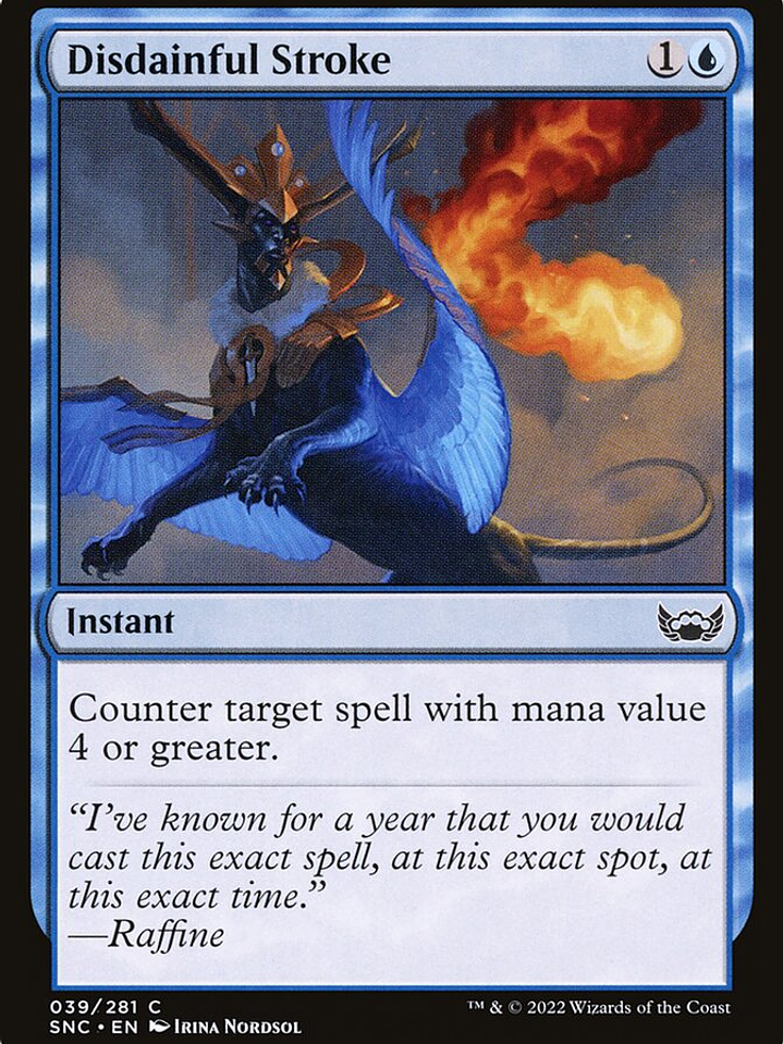 Disdainful Stroke (Streets of New Capenna) 1