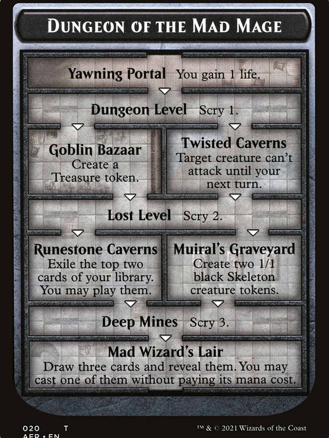 Dungeon of the Mad Mage (Adventures in the Forgotten Realms Tokens) 1