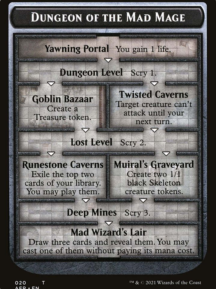 Dungeon of the Mad Mage (Adventures in the Forgotten Realms Tokens) 1