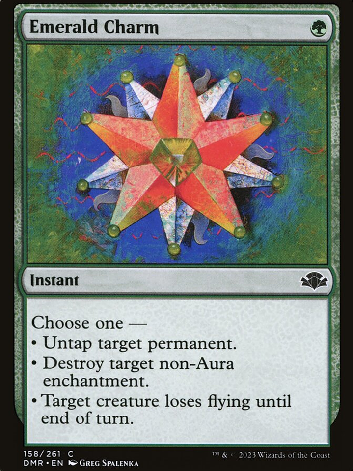 Emerald Charm (Dominaria Remastered) 1