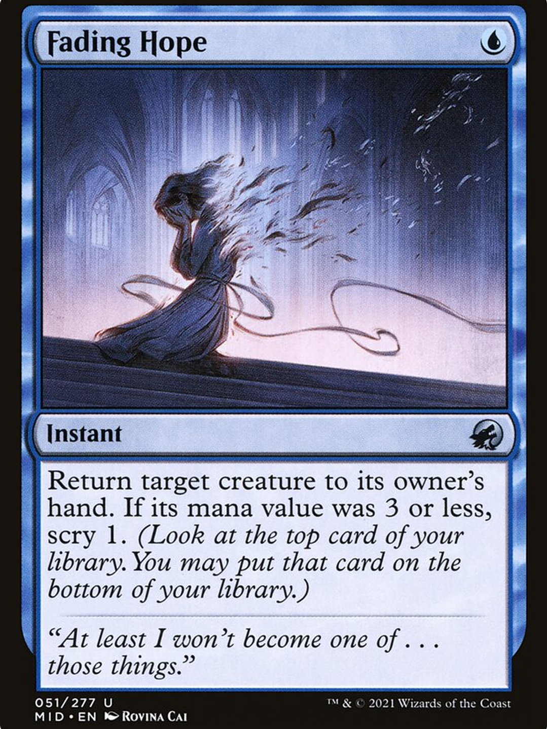 Fading Hope (Innistrad: Midnight Hunt) 1