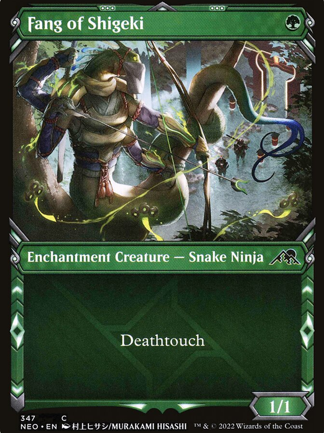 Fang of Shigeki (Kamigawa: Neon Dynasty) 1