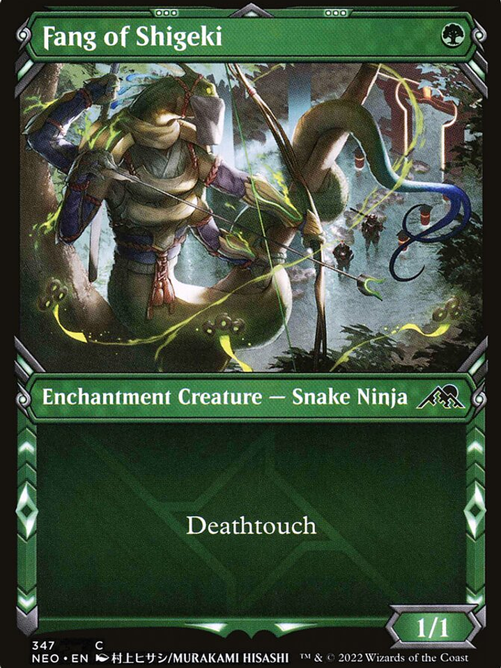 Fang of Shigeki (Kamigawa: Neon Dynasty) 1