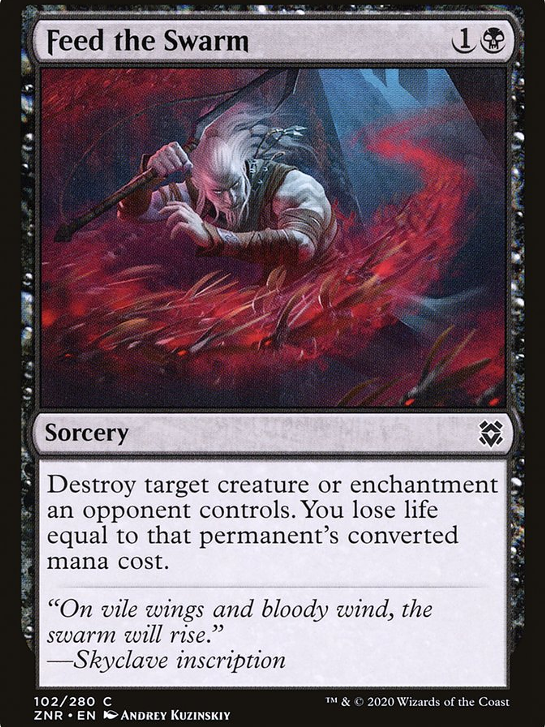 Feed the Swarm (Zendikar Rising) 1