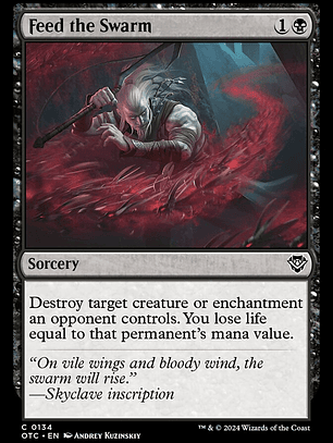 Feed the Swarm (Outlaws of Thunder Junction Commander)