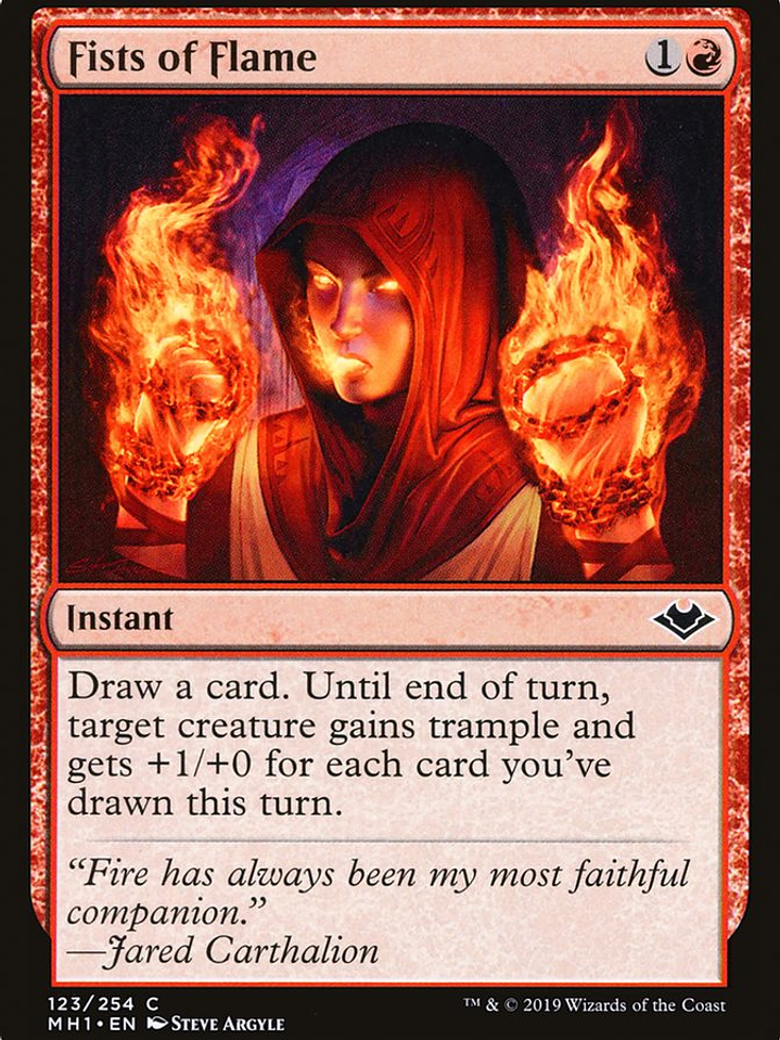 Fists of Flame (Modern Horizons) 1