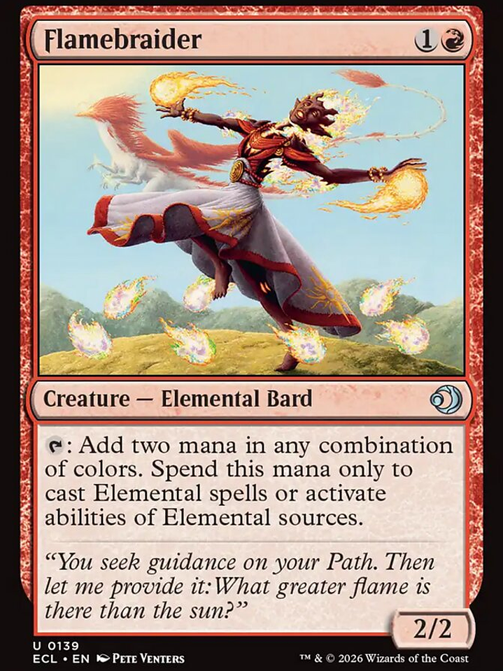 Flamebraider (Lorwyn Eclipsed) 1