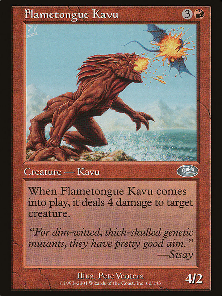 Flametongue Kavu (Planeshift) 1