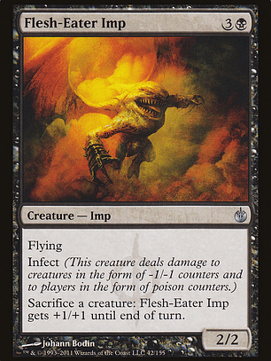 Flesh-Eater Imp (Mirrodin Besieged)